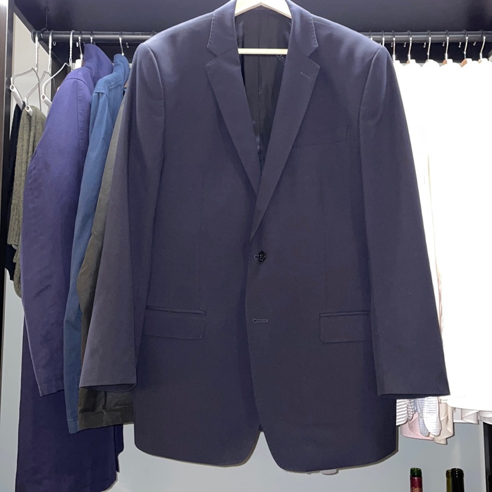 Versace Suit Navy EU 52  US 42R 34x30